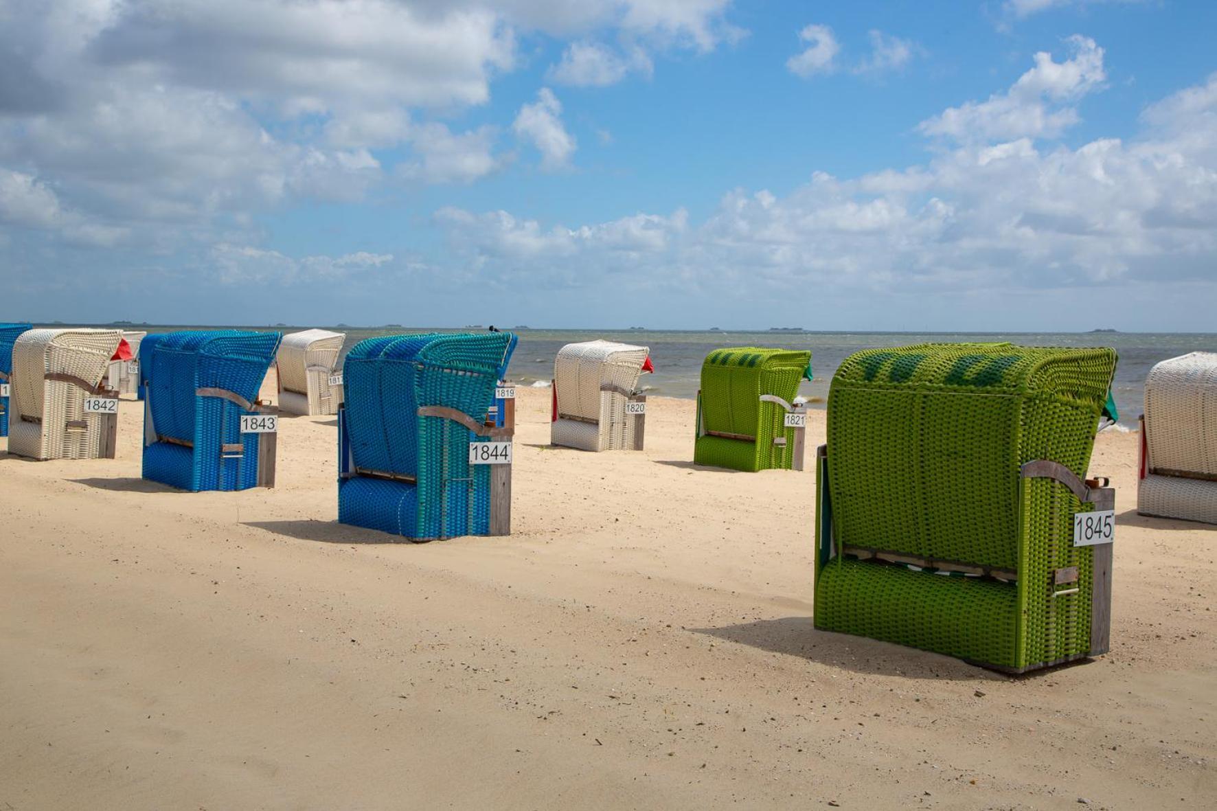 Wohnen Am Suedstrand - Ferienwohnung 1 1 Вик-ауф-Фёр Экстерьер фото